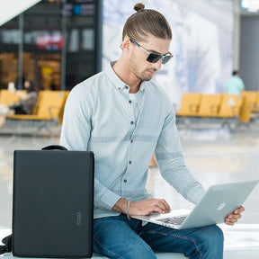 Sac à dos d'affaires - ordinateur portable 15`, étanche
