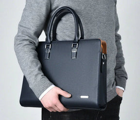 Porte-documents en cuir pour hommes