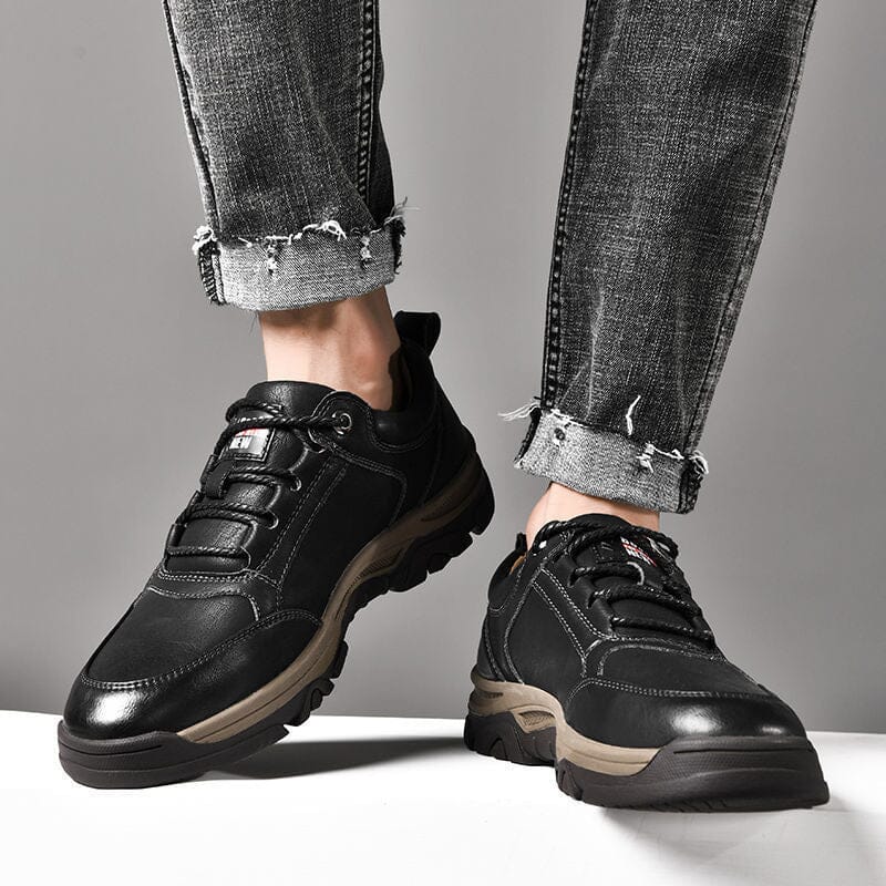 Chaussures casual en cuir véritable pour hommes Brooklyn