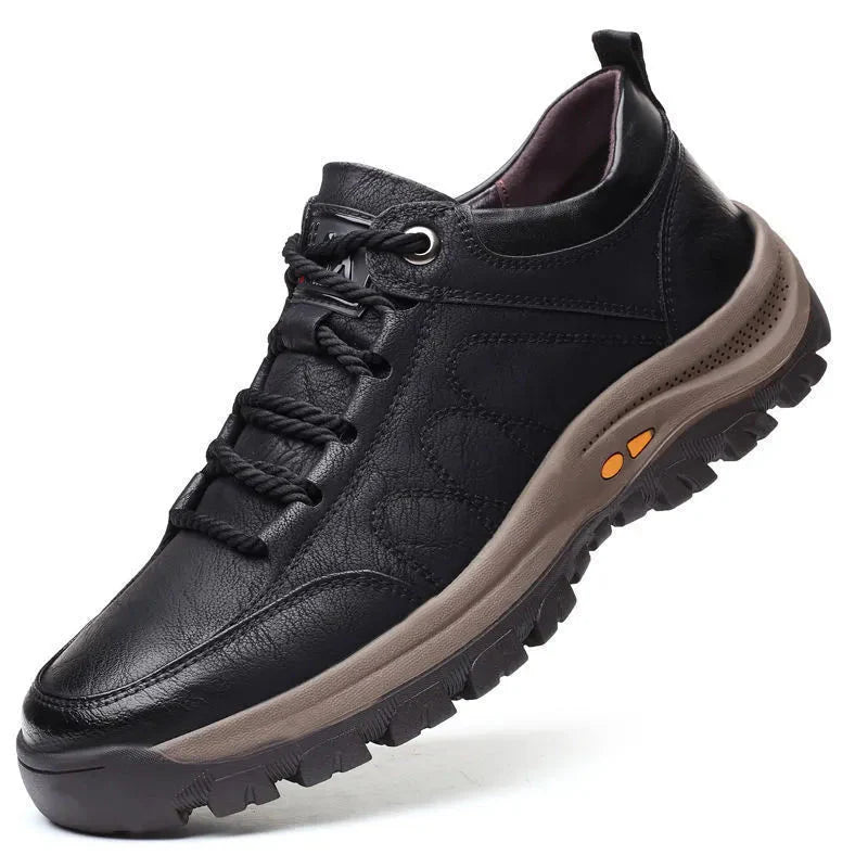 Chaussures casual en cuir véritable pour hommes Brooklyn